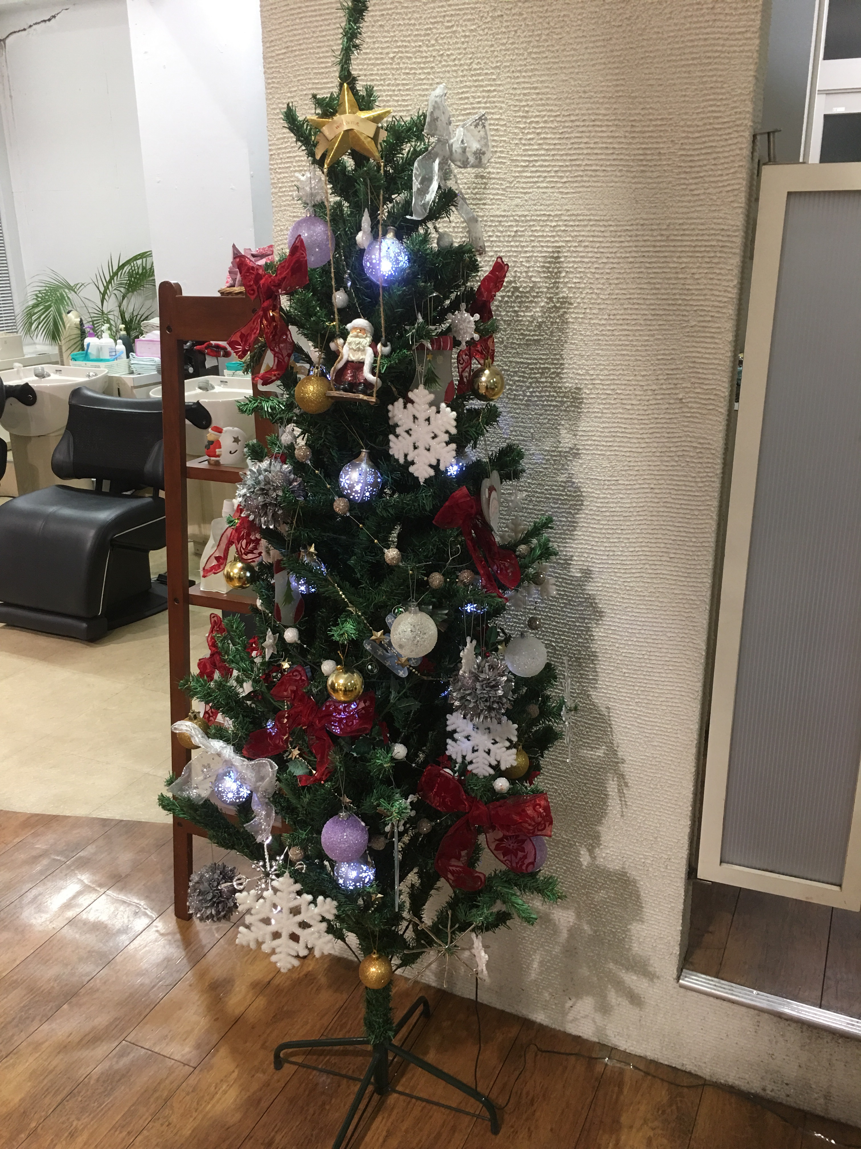 静岡にあるエスアンドエフ(S&F)美容室、松富店の一足早いクリスマス★